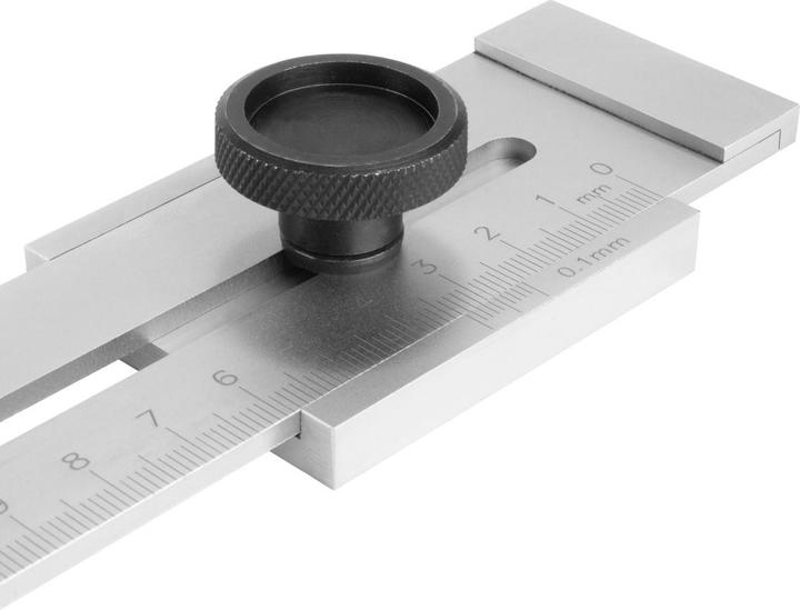 Actual product image Stahlwerk Coating gauge with 200 mm measuring range and 0.1 mm vernier made of stainless steel (20 cm)
