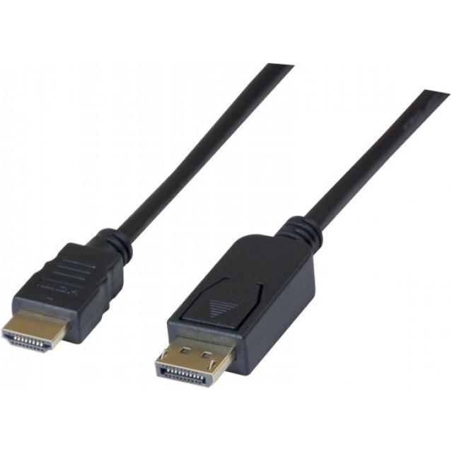 Exertis Connect DisplayPort — HDMI (Typ A) (2 m, DisplayPort, HDMI), Video Kabel
