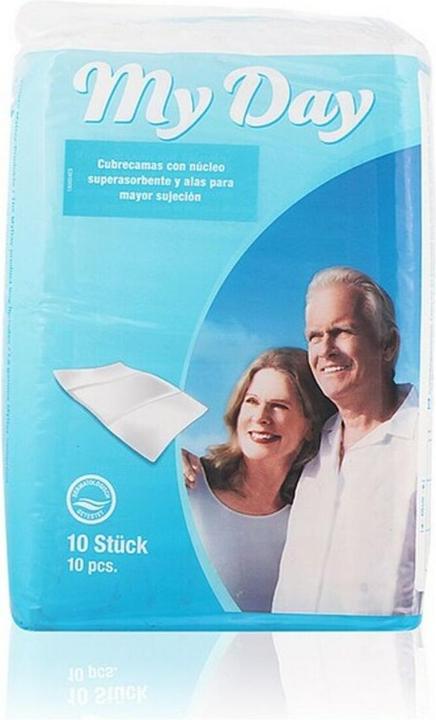 Actual product image My Day Bed Pads with Wings 80 x 180 cm 10 pieces (10 x)