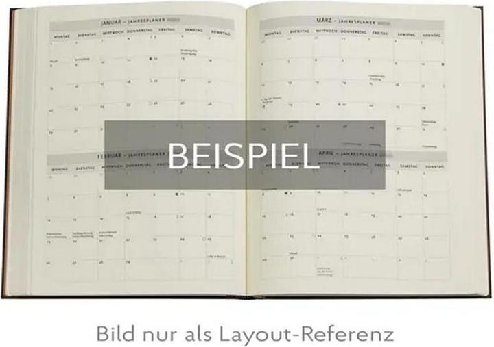 Produktbild Paperblanks Wochenagenda Ultra Leila Muster & Ornament, 2026 (18 x 23 cm, Deutsch)