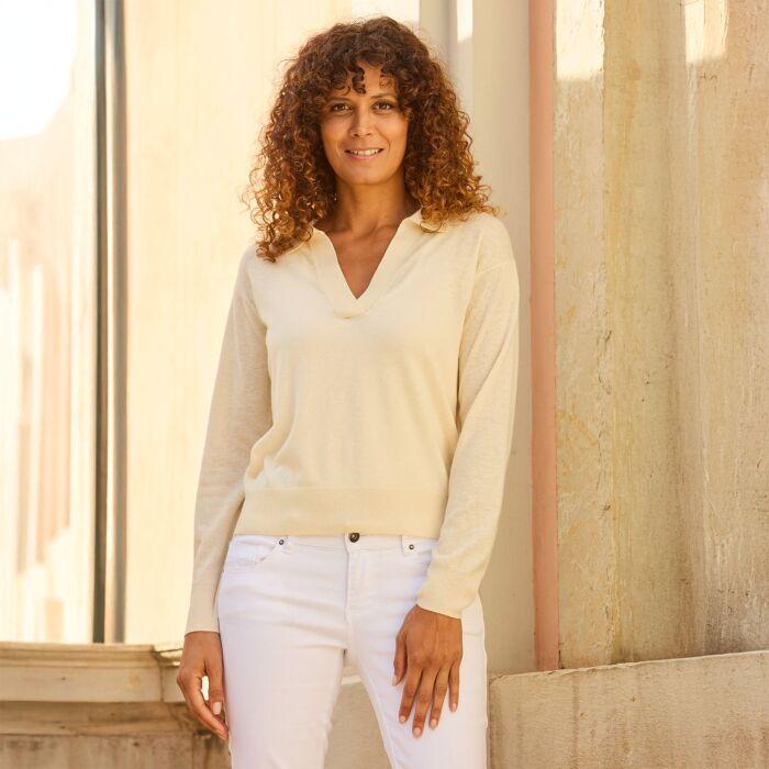 Image du produit Enrico Rosselli Pull d'été à col polo (L)