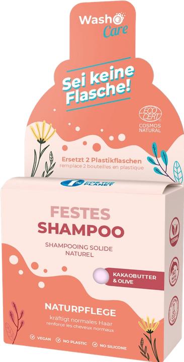Produktbild Washo Festes Shampoo Naturpflege (200 ml, Festes Shampoo)