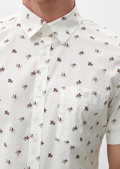 Immagine prodotto s.Oliver Hemd Slim: Kurzarmhemd aus Baumwollstretch (L)