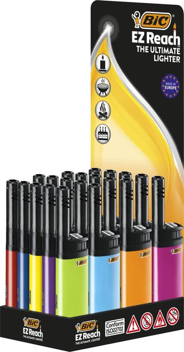 Produktbild Bic Hybrid-Feuerzeug J38 Wand, Assortiert, 20er-Pack