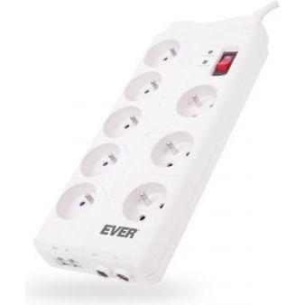 Ever, Steckdosenleiste, T/LZ05-HOM019/0000 Listwa filtrujaca Home (8 x, 2 m)