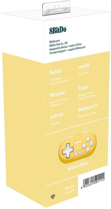 Produktbild 8bitdo Zero 2 (Android, PC, Mac, Switch)