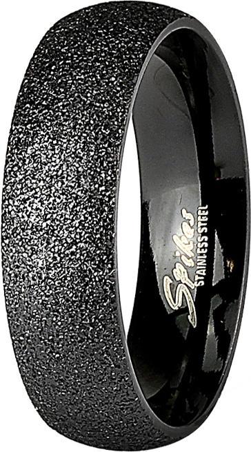 Image du produit Star Piercing Bague noire mouchetée (sans laiton, Titane)