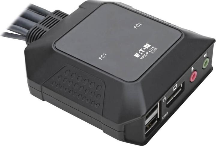 Produktbild Eaton 2-Port DisplayPort 1.1/USB KVM Switch with Audio/Video Built-In Cables USB Periphera