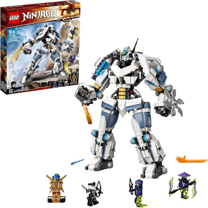 Produktbild LEGO Zanes Titan-Mech (71738, LEGO Ninjago)