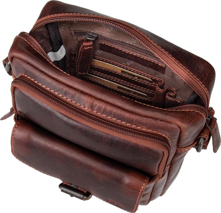 Actual product image Greenburry Rugged shoulder bag leather 21 cm