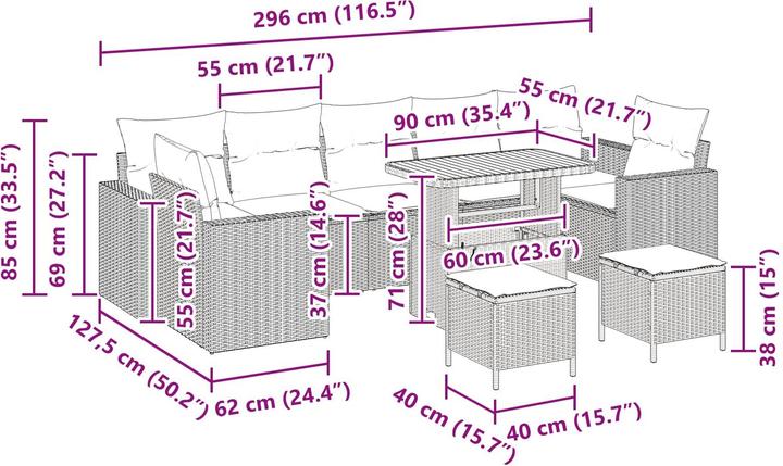 Produktbild vidaXL Makenna