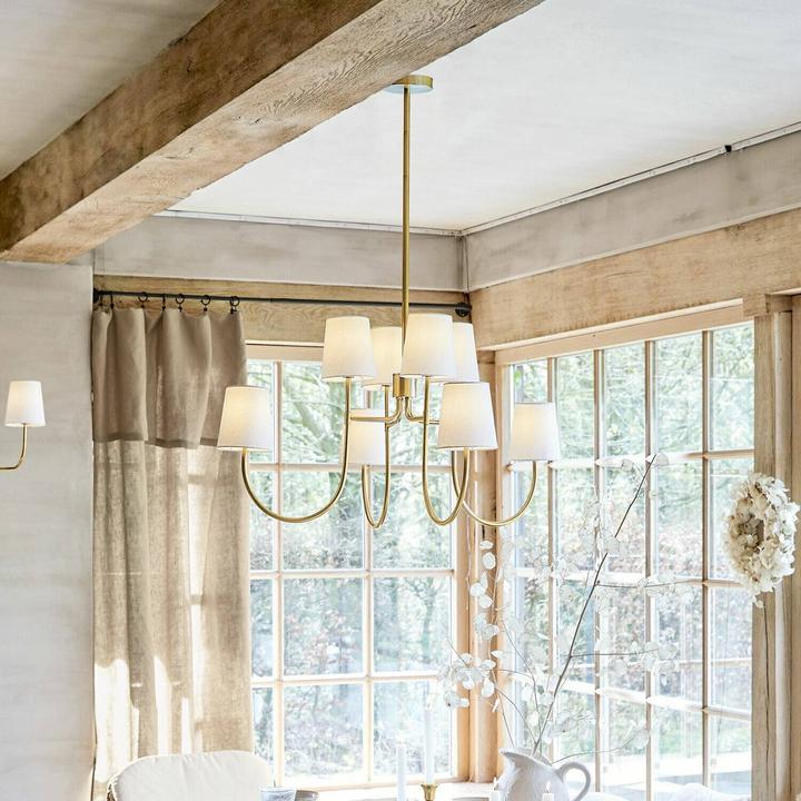 Produktbild Loberon Hängelampe Plainfield bronze/weiss (E14)