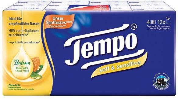 Tempo Handkerchiefs soft&sensitive