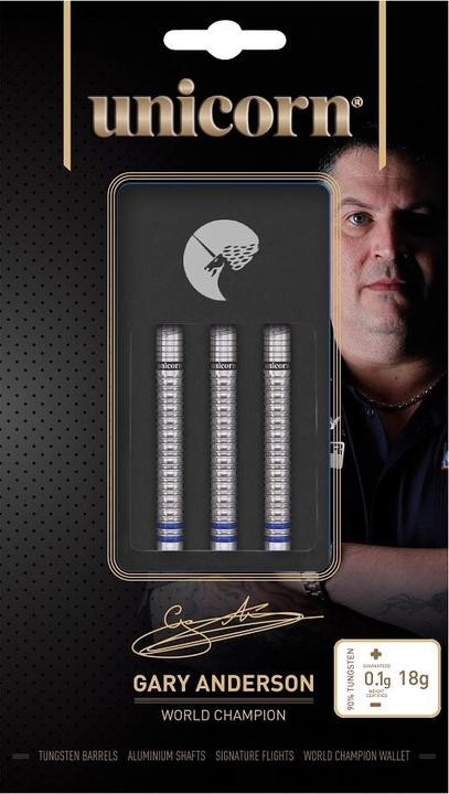 Actual product image Unicorn Phase 3 World Champion Gary Anderson Soft Darts (18 g)