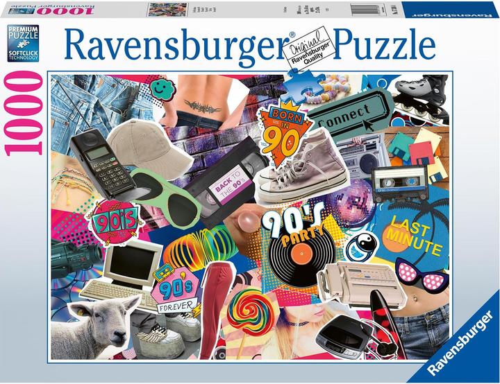 Image du produit Ravensburger Les années 90 (1000 pièces)