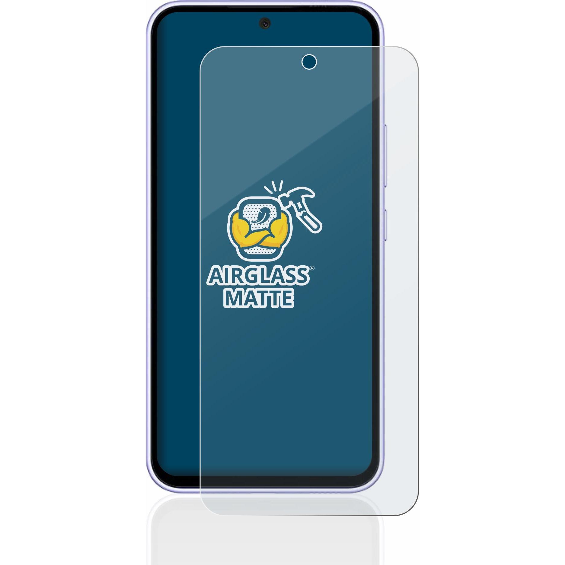 Thumbnail - BROTECT AirGlass Panzerglasfolie Matt (1 Stück, Samsung Galaxy A54 5G), Smartphone Schutzfolie, Grau