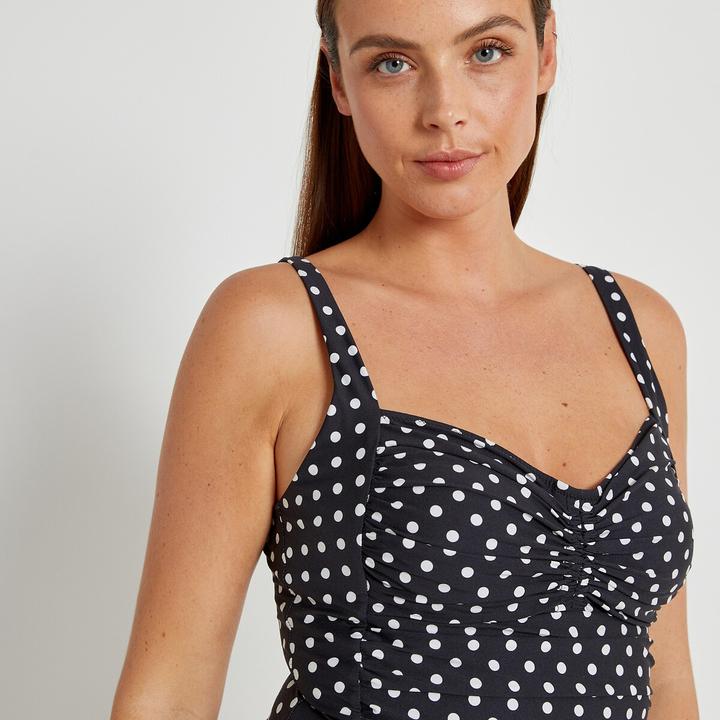 Produktbild La Redoute Collections Badeanzug mit Tupfenmuster (58)