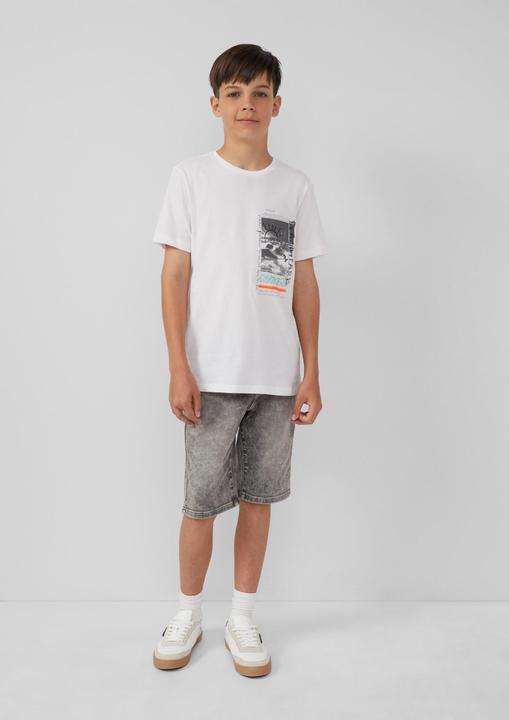 Produktbild S.Oliver T-Shirt Jersey-T-Shirt mit Frontprint (158, 164)