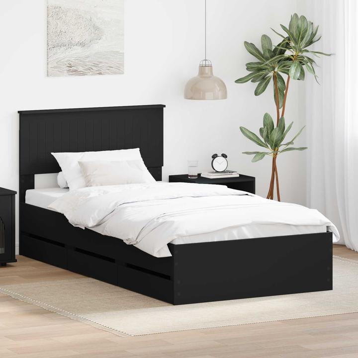 Image du produit vidaXL Moderner Bettrahmen (100 x 200 cm)