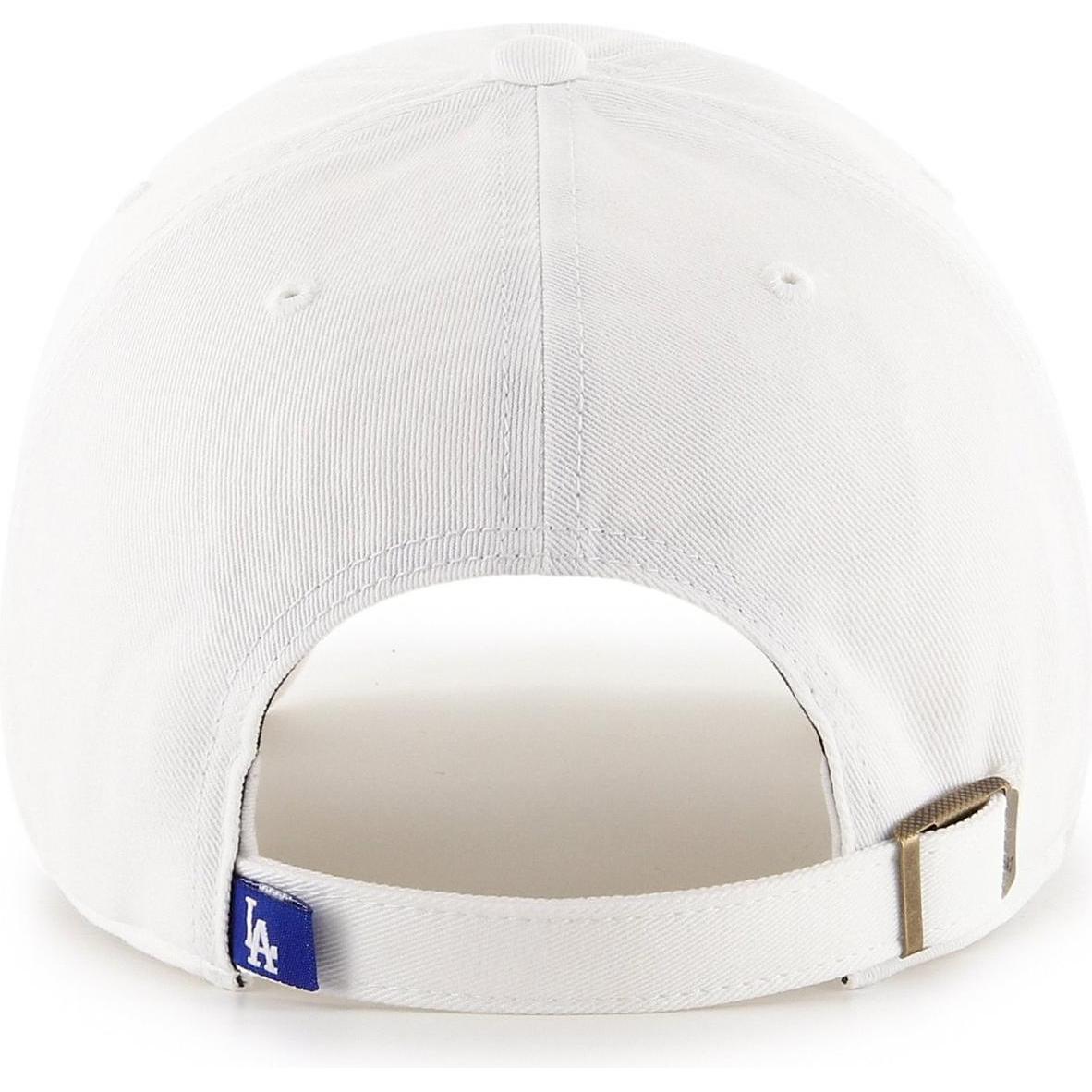 Thumbnail - 47 Brand, Herren, Cap, Relaxed Fit Cleanup Los Angeles Dodgers, Weiss, (One Size)