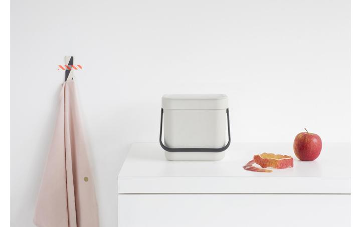 Immagine prodotto Brabantia Secchio per il compost Sort & Go 3 l, grigio chiaro (3 l)