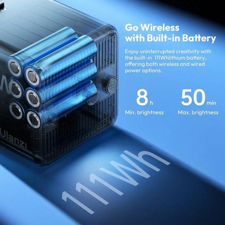 Immagine prodotto Ulanzi ML100Bi 100W Portable LED Video Light(With EU Adapter) (Videocamera)