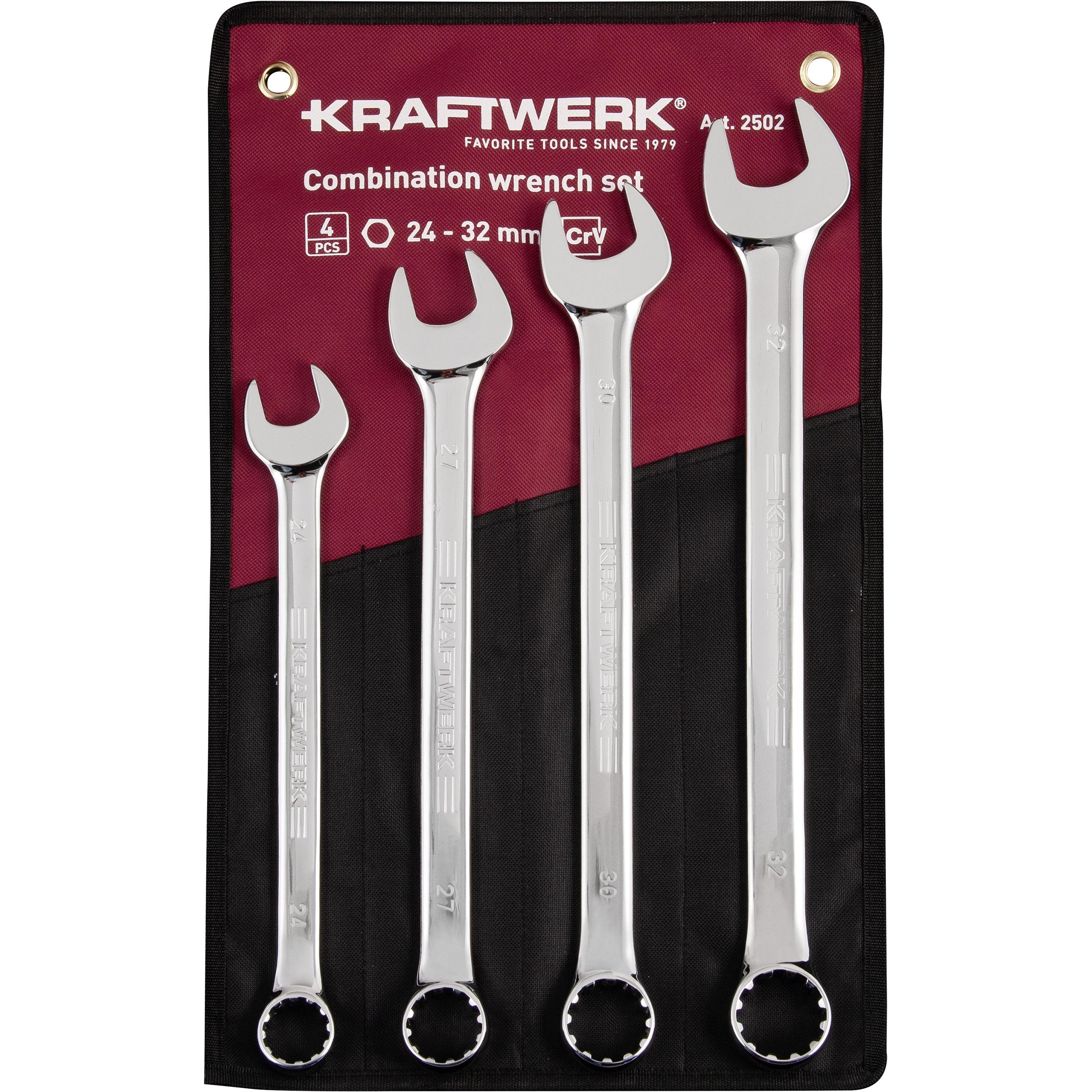 Thumbnail - Kraftwerk, Schraubenschlüssel, Gabelringschlüssel (24 mm, 27 mm, 30 mm, 32 mm)