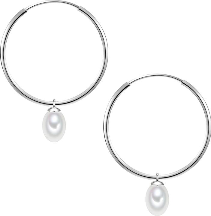 Immagine prodotto Glanzstücke München Donna Argento Sterling Silver Perle d'acqua dolce coltivate argento - 24217 (Argento)