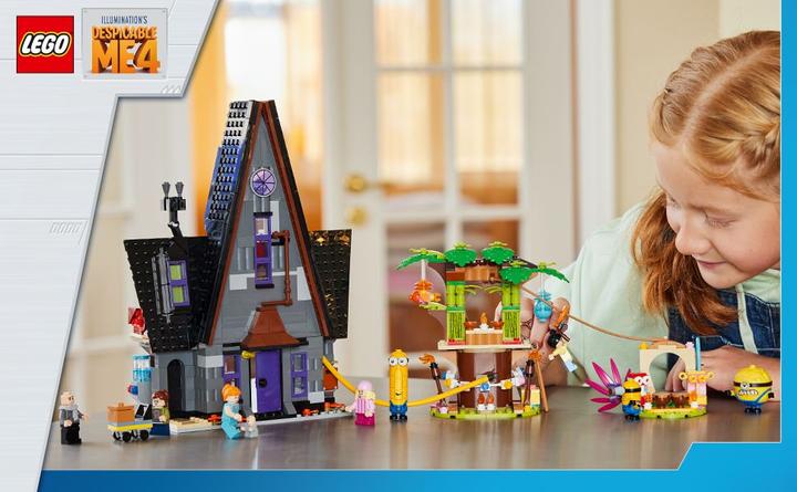 Actual product image LEGO Family villa of Gru and the Minions (75583, LEGO Minions)