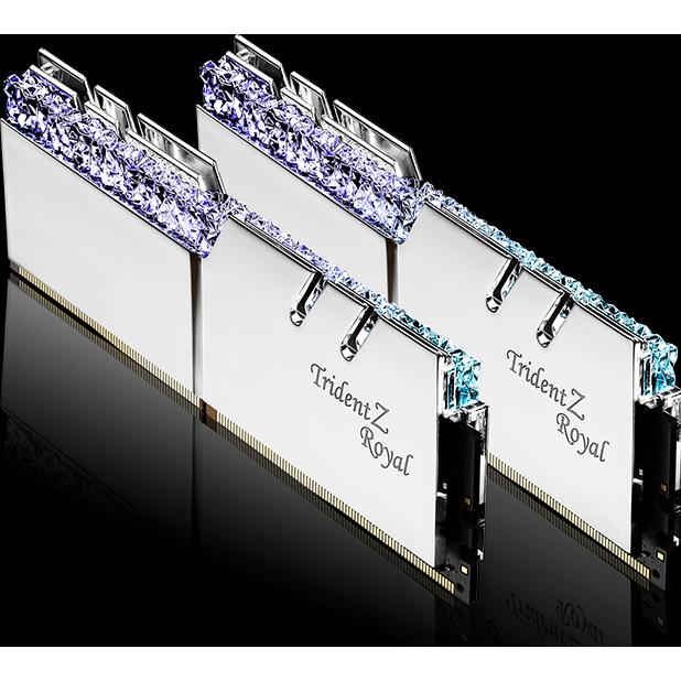 Thumbnail - G.Skill Trident Z Royal (2 x 16GB, 4400 MHz, DDR4-RAM, DIMM), RAM, Silber