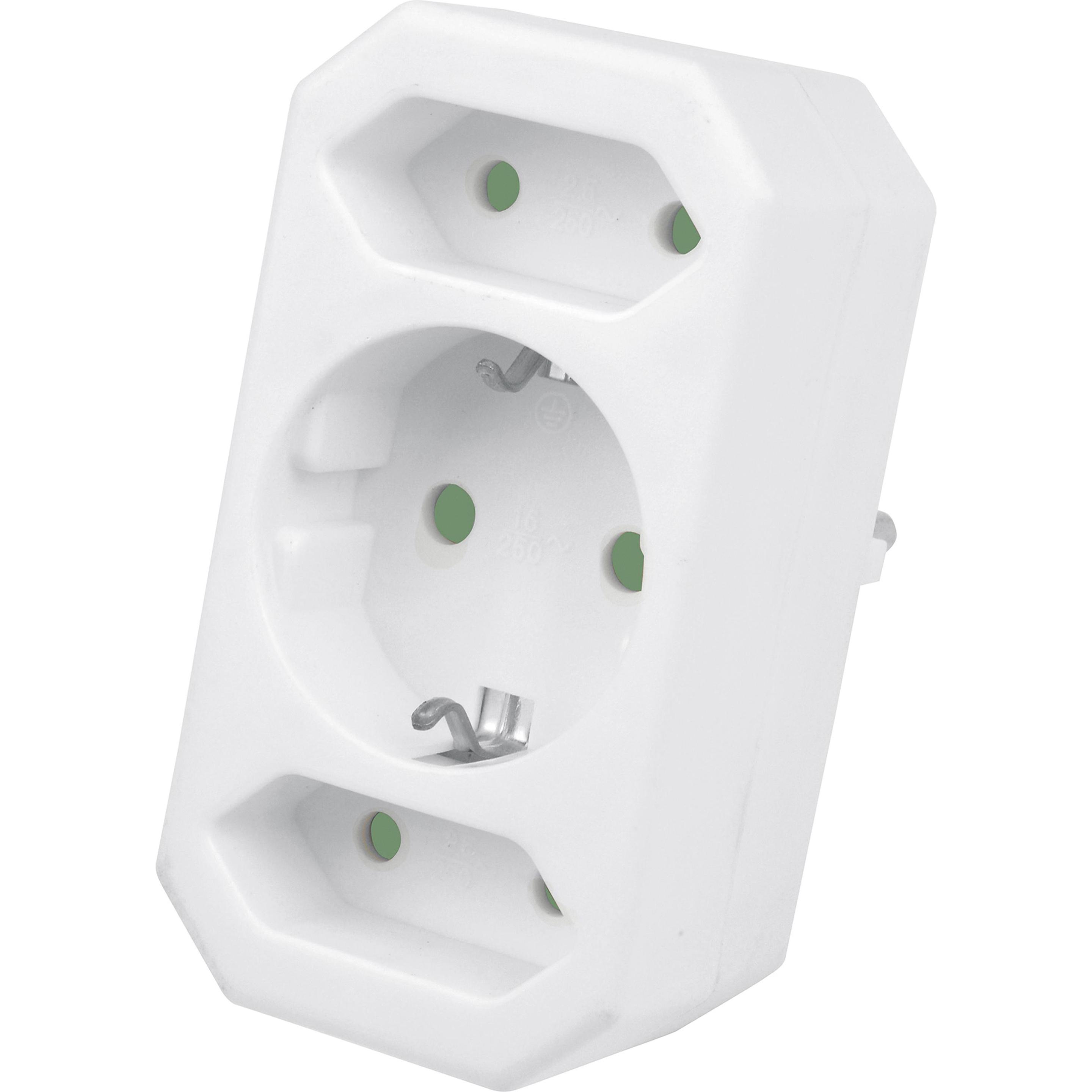 Heitech, Mehrfachstecker + Abzweigstecker, Steckdosenadapter