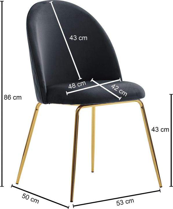 Immagine prodotto Wohnling Esszimmerstuhl