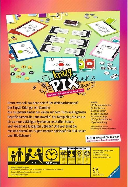 Produktbild Ravensburger Krazy Pix (Deutsch, 3 - 8 Spieler)