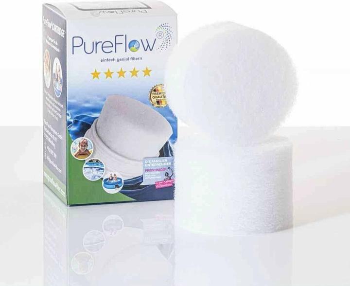 Produktbild Pure Flow Filtersysteme PUREFLOW Kartuschenfilter Cartridge 11 2 Stück, H: 80 x Ø 110 mm