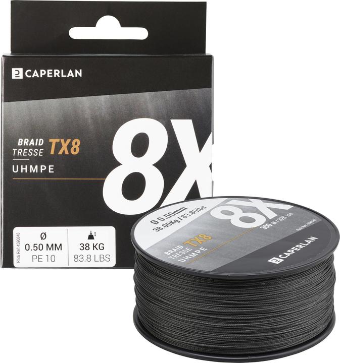 Produktbild Caperlan Geflochtene Schnur Polyäthylen 300 m (0.50 mm)