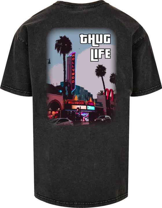 Produktbild Merchcode Grand Thug Life Acid Washed Heavy Oversize Tee - 118069 (S)