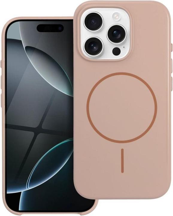 Image du produit OEM Back panel cover Glossy Mag Cover compatible with MagSafe for IPHONE 17 desert gold (Apple iPhone 17)