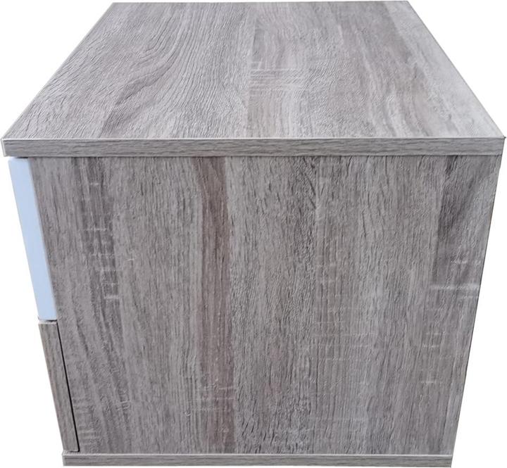 Produktbild HTI-Living Nachtschrank Sonoma Weiss Nina (45 x 38 x 38 cm)