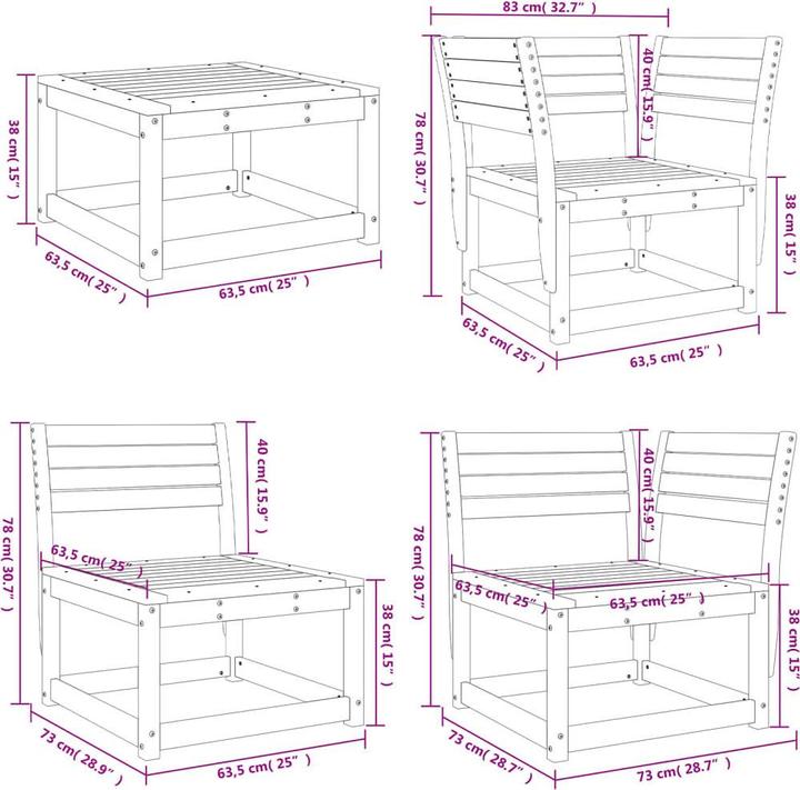 Produktbild vidaXL Daxton