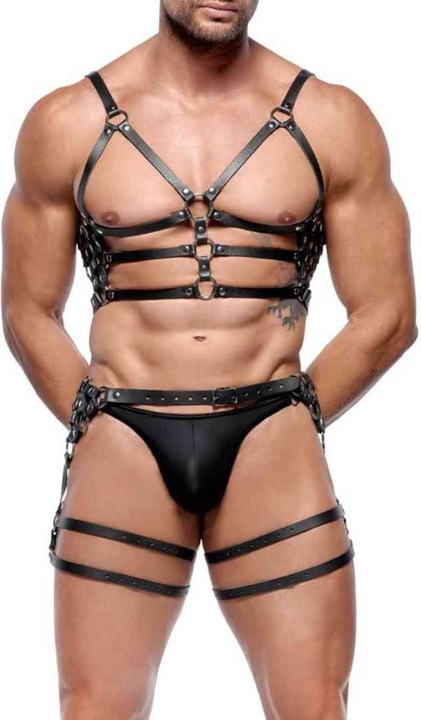 Produktbild Zado Harness-Set aus Leder (M/L)