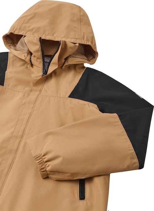 Actual product image Reima tec Kinder Regenjacke Tuulos Peanut Brown (158)