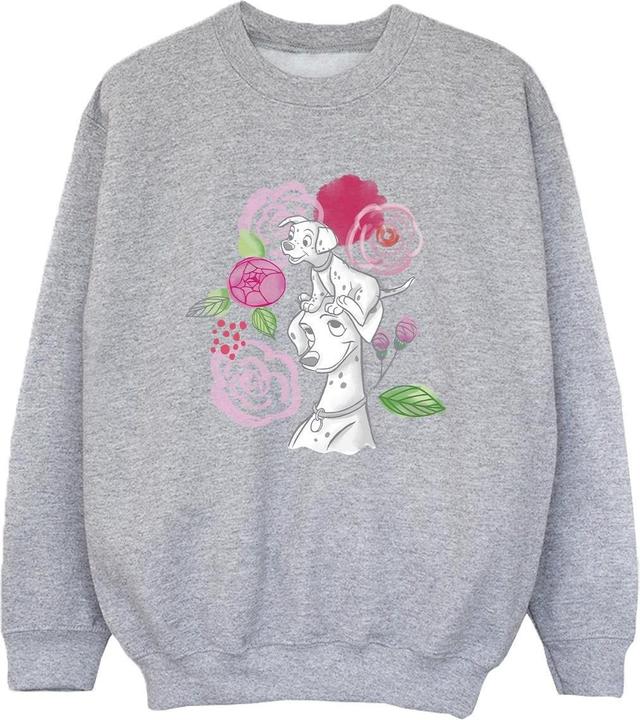 Actual product image Disney Boys 101 Dalmatians Flowers Sweatshirt (140, 146)