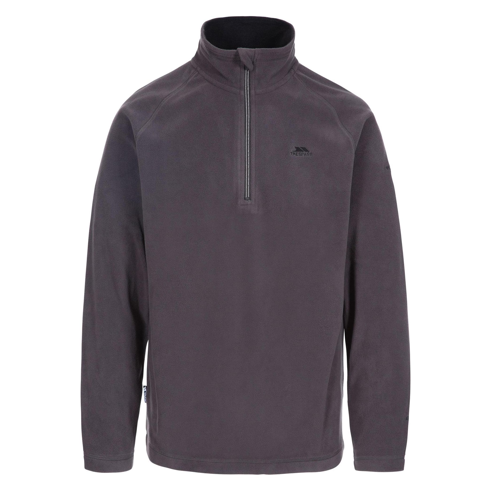 Trespass, Herren, Pullover, Blackford Herren Fleece Pullover, Grau, (L)