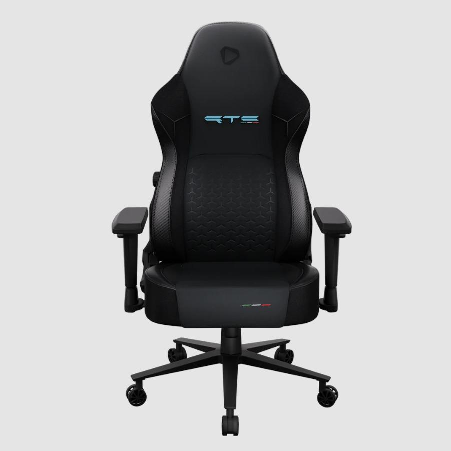 Onex Sedia da gioco RTC ErgoGlide Alcantara - Nero, Sedia gaming, Nero
