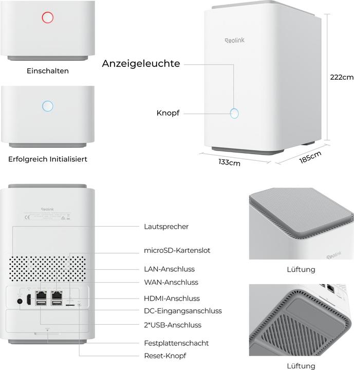 Immagine prodotto Reolink Home Hub Pro (Videoregistratore di rete (NVR))