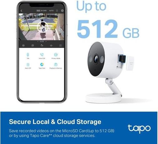 Actual product image TP-Link Tapo C120 (2560 x 1440 Pixels)