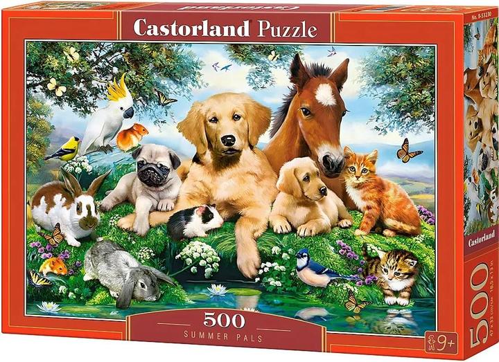 Immagine prodotto Castorland Summer Pals, Puzzle 500 pezzi (500 pezzi)