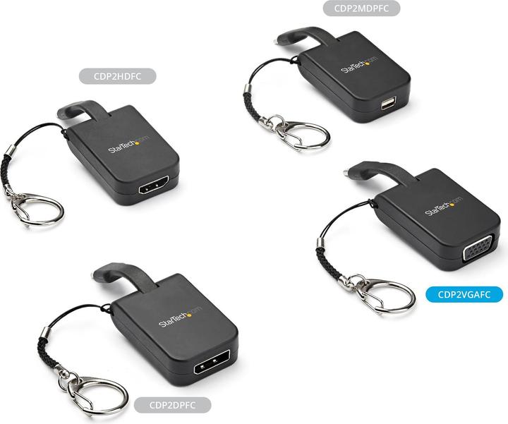 Actual product image StarTech USB Type-C to (VGA, 1.40 cm)
