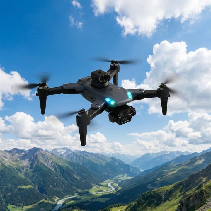 Ideoon 4K Drohne mit Kamera Schwenkbar C0 Zertifiziert Bürstenloser Motor Faltbar GPS Rückkehr Hinderniserk