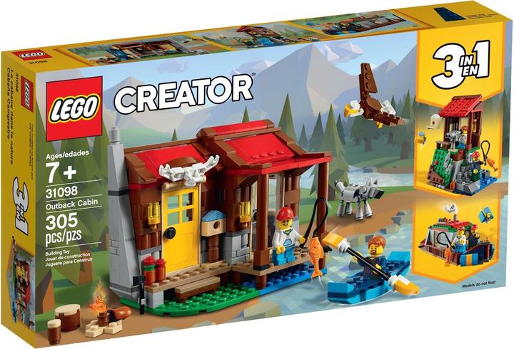 Actual product image LEGO Creator End-Of-Live Set Outback-Huette - 31098 NEU! Teile 305x (31098)